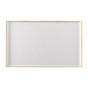 FS912 Churchill Melamine Stonecast Rectangular Buffet Tray 530x325mm (Pack of 2) - JD Catering Equipment Solutions Ltd