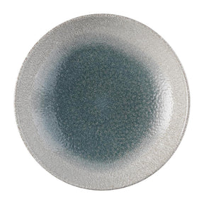 FS917 Churchill Raku Duo Agate Evolve Coupe Plate Topaz 260mm (Pack of 12) - JD Catering Equipment Solutions Ltd