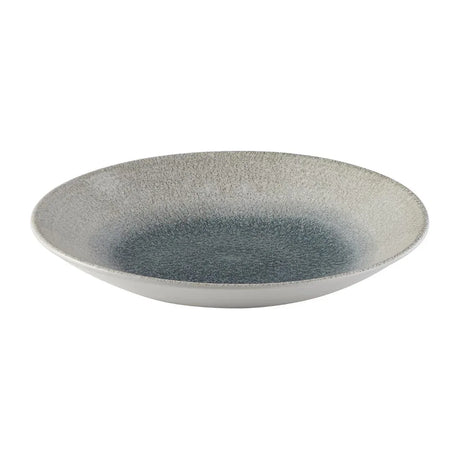 FS919 Churchill Raku Duo Agate Deep Coupe Plate Topaz 279mm (Pack of 12) - JD Catering Equipment Solutions Ltd