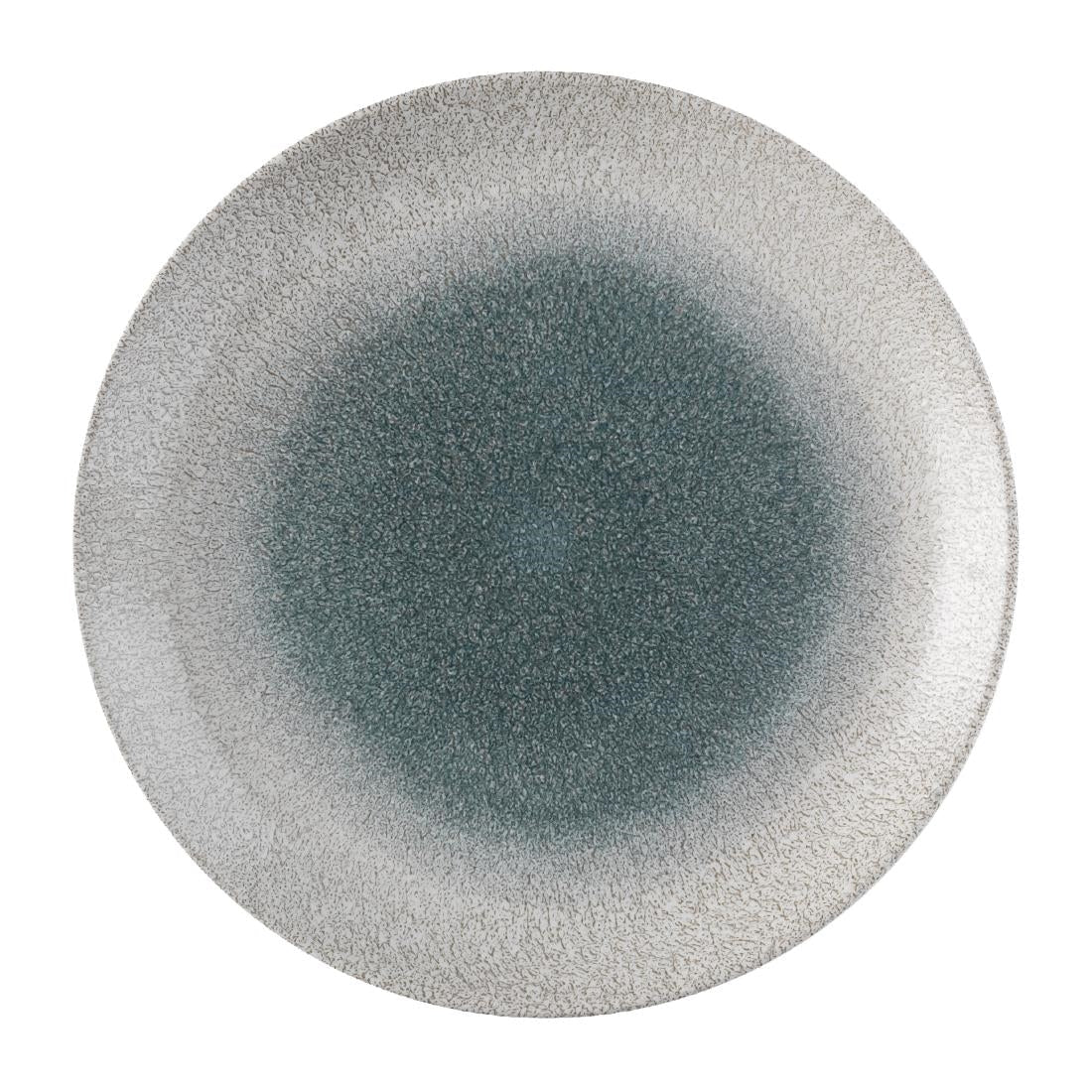 FS919 Churchill Raku Duo Agate Deep Coupe Plate Topaz 279mm (Pack of 12) JD Catering Equipment Solutions Ltd