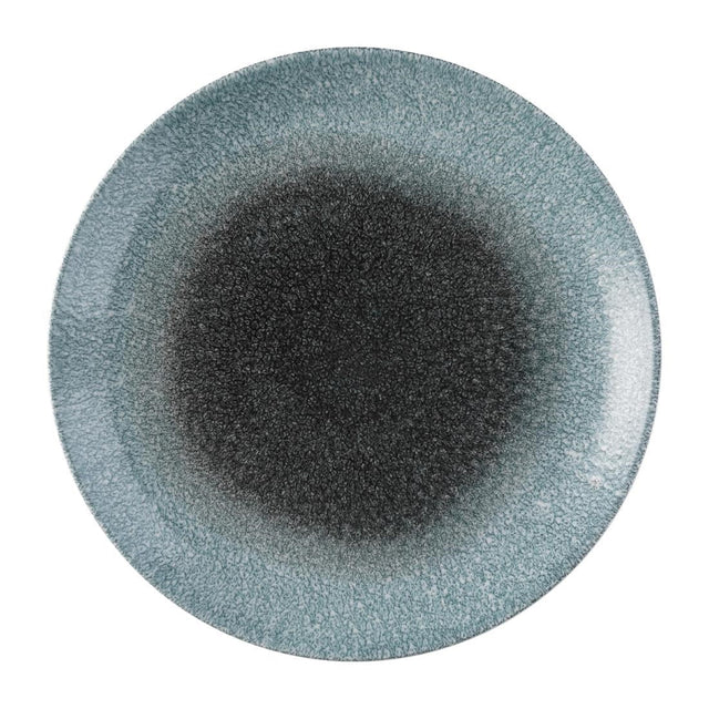 FS927 Churchill Raku Duo Deep Coupe Plate Topaz Quartz 279mm (Pack of 12) JD Catering Equipment Solutions Ltd