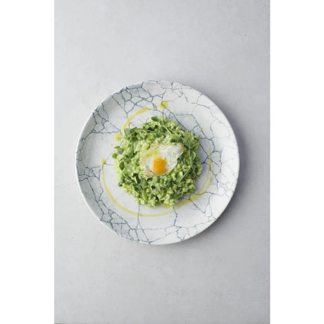 FS937 Churchill Studio Prints Kintsugi Pearl Evolve Coupe Plate Grey 286mm (Pack of 12) - JD Catering Equipment Solutions Ltd