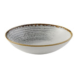 FS949 Churchill Studio Prints Homespun Accents Jasper Coupe Bowl Grey 184mm (Pack of 12) JD Catering Equipment Solutions Ltd