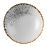 FS949 Churchill Studio Prints Homespun Accents Jasper Coupe Bowl Grey 184mm (Pack of 12) JD Catering Equipment Solutions Ltd