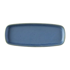 FS953 Churchill Emerge Oslo Oblong Plate Blue 254x77mm (Pack of 6) - JD Catering Equipment Solutions Ltd