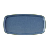 FS954 Churchill Emerge Oslo Oblong Plate Blue 287x146mm (Pack of 6) JD Catering Equipment Solutions Ltd