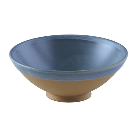 FS956 Churchill Emerge Oslo Footed Bowl Blue 200mm (Pack of 6) - JD Catering Equipment Solutions Ltd