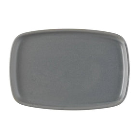 FS957 Churchill Emerge Seattle Oblong Plate Grey 222x152mm (Pack of 6) - JD Catering Equipment Solutions Ltd