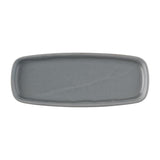 FS958 Churchill Emerge Seattle Oblong Plate Grey 254x77mm (Pack of 6) JD Catering Equipment Solutions Ltd