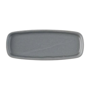 FS958 Churchill Emerge Seattle Oblong Plate Grey 254x77mm (Pack of 6) - JD Catering Equipment Solutions Ltd
