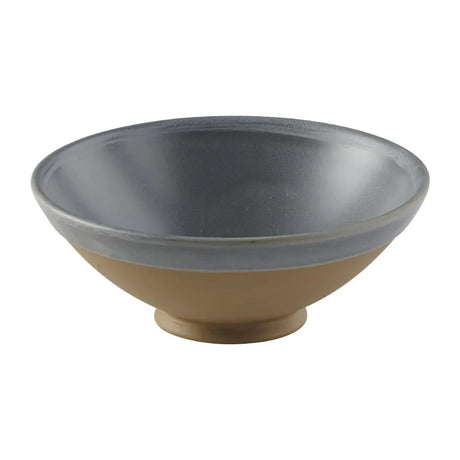 FS961 Churchill Emerge Seattle Footed Bowl Grey 200mm (Pack of 6) - JD Catering Equipment Solutions Ltd
