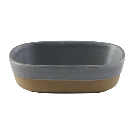 FS971 Churchill Emerge Seattle Dish Grey 170x120x50mm (Pack of 6) - JD Catering Equipment Solutions Ltd