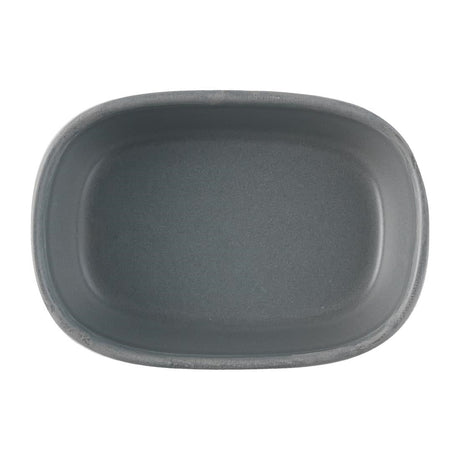 FS971 Churchill Emerge Seattle Dish Grey 170x120x50mm (Pack of 6) JD Catering Equipment Solutions Ltd