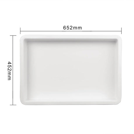 FS998 Vogue PP Dough Box 650 x 455 x 85mm - JD Catering Equipment Solutions Ltd