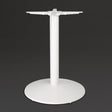 FT029 Bolero Cast Iron Round Table Base White JD Catering Equipment Solutions Ltd