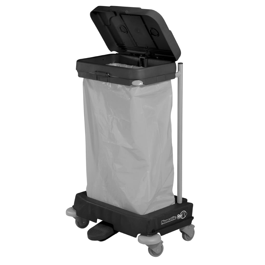 FT108 Mobile Waste Sack Hold with Lid 120L JD Catering Equipment Solutions Ltd