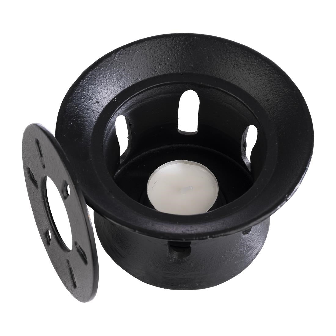 FT144 APS Asia Teapot Warmer Black 130mm JD Catering Equipment Solutions Ltd