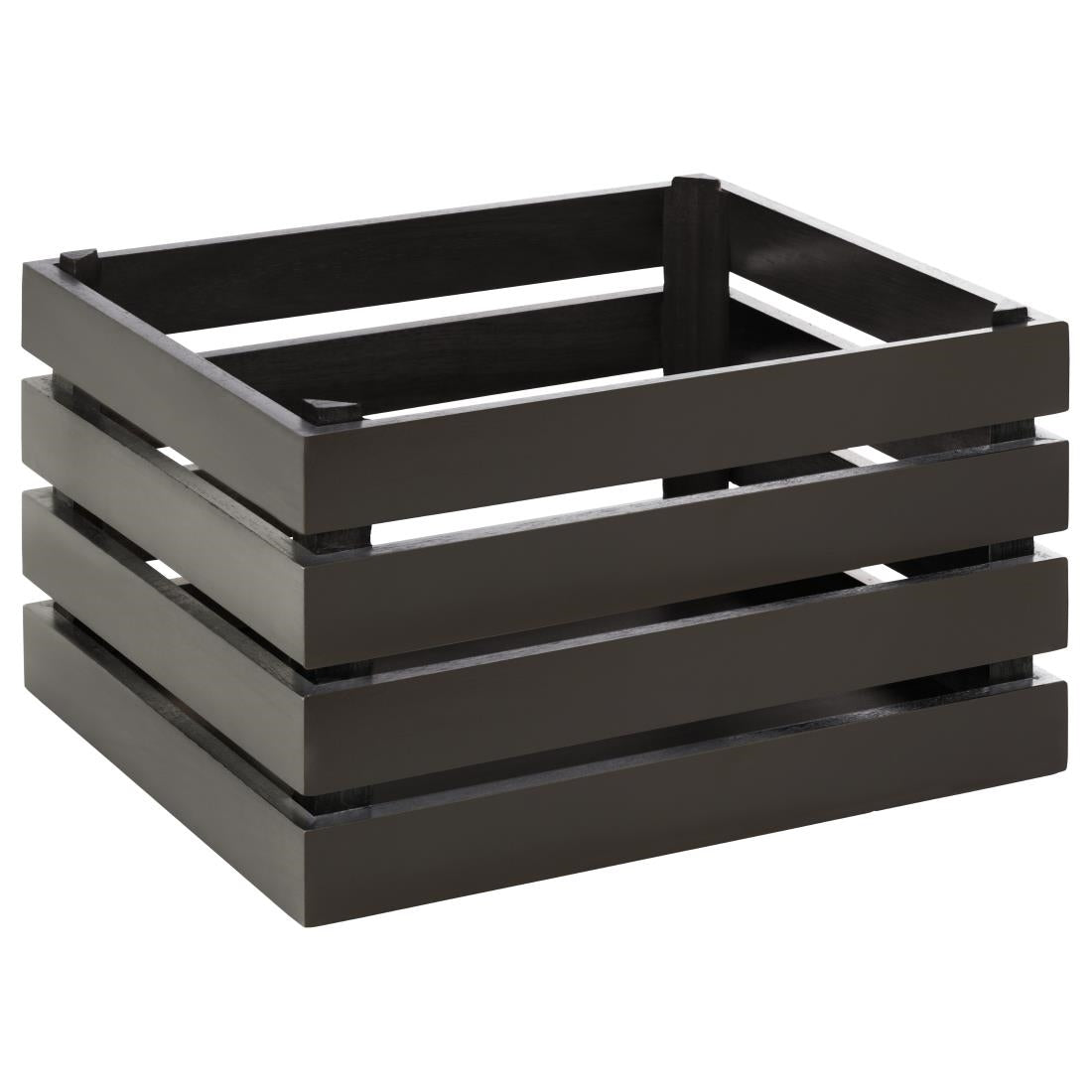 FT152 APS Superbox Coated Wooden Crate Black 350 x 290mm JD Catering Equipment Solutions Ltd