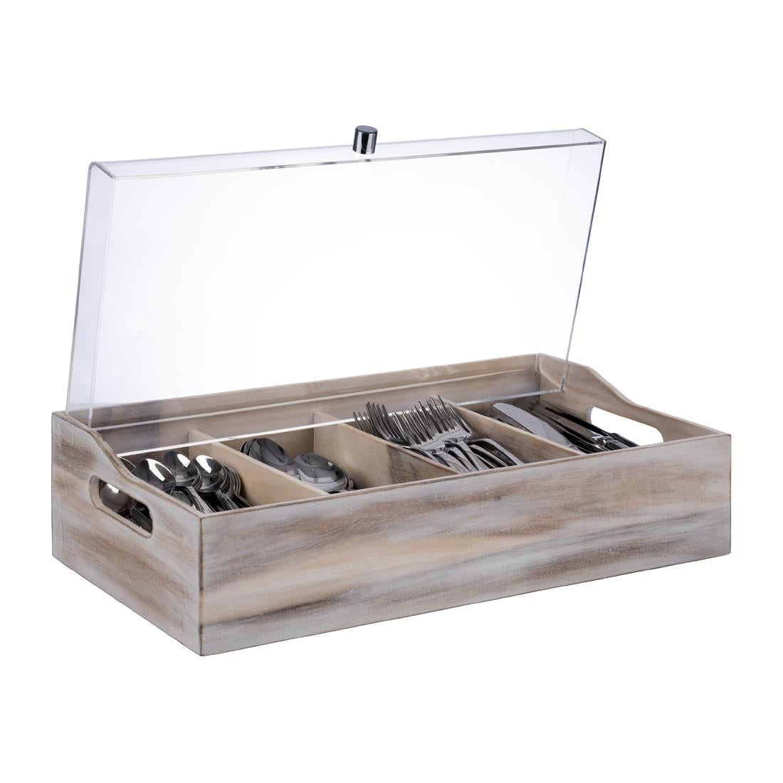 FT157 APS Cutlery Tray With Cover 510 x 280mm JD Catering Equipment Solutions Ltd