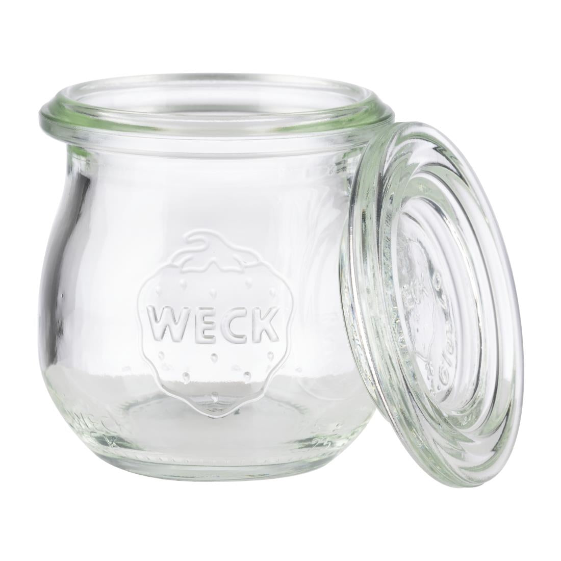 FT197 APS Weck Glasses With Lid 75ml (Pack of 12) JD Catering Equipment Solutions Ltd