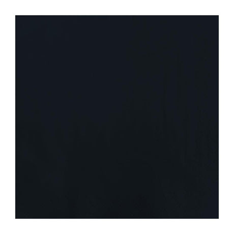 FT327 Fasana Lunch Napkin Black 33x33cm 2ply 1/4 Fold (Pack of 1500) JD Catering Equipment Solutions Ltd