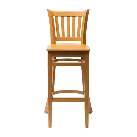 FT429 Manhattan Soft Oak Bar Chair - JD Catering Equipment Solutions Ltd