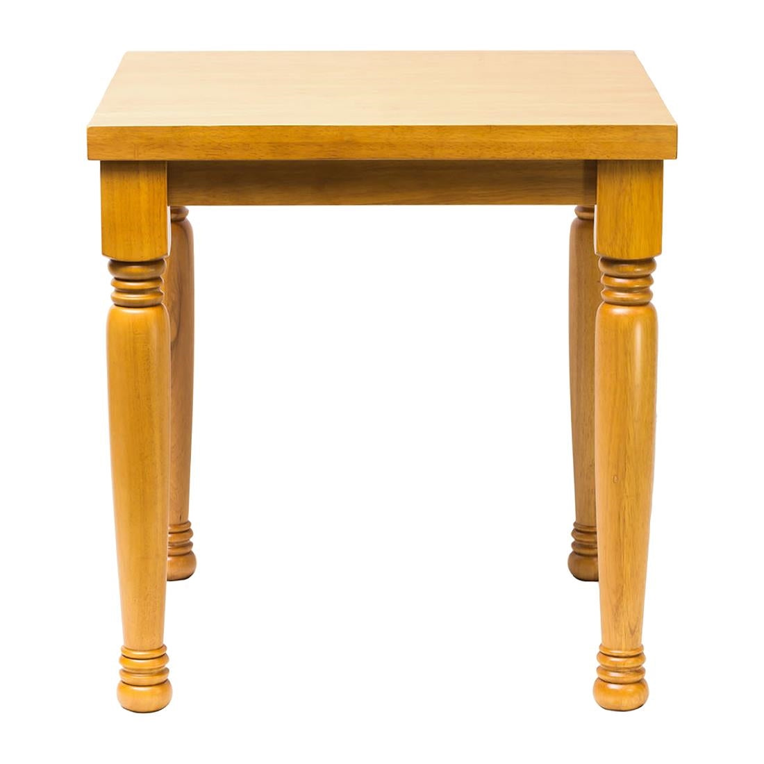 FT492 Cotswold Soft Oak Square Dining Table 700x700mm JD Catering Equipment Solutions Ltd