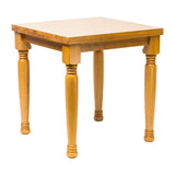 FT492 Cotswold Soft Oak Square Dining Table 700x700mm JD Catering Equipment Solutions Ltd