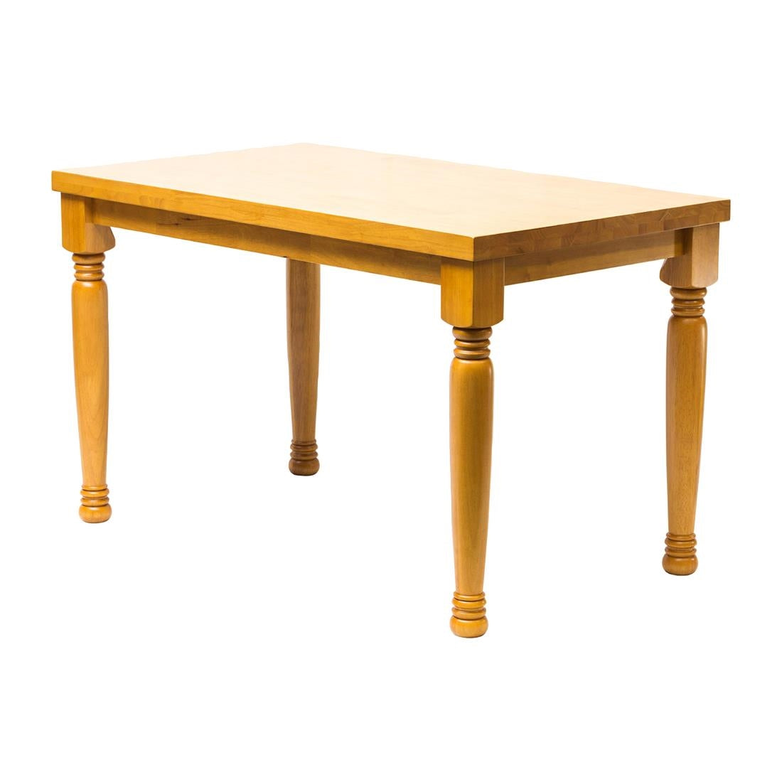 FT494 Cotswold Soft Oak Rectangular Dining Table 1200x700mm JD Catering Equipment Solutions Ltd