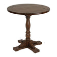 FT509 Oxford Vintage Wood Pedestal Round Table 760mm - JD Catering Equipment Solutions Ltd