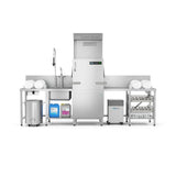 FT535 Winterhalter Pass Through Dishwasher PT-L Energy+ with Water Softener and IDD JD Catering Equipment Solutions Ltd