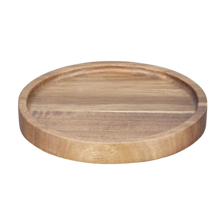 FT610 Olympia Acacia Round Plates 150(D)mm JD Catering Equipment Solutions Ltd