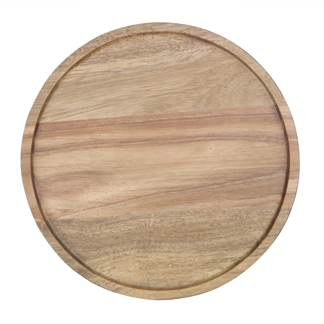 FT611 Olympia Acacia Round Plates 200(D)mm JD Catering Equipment Solutions Ltd