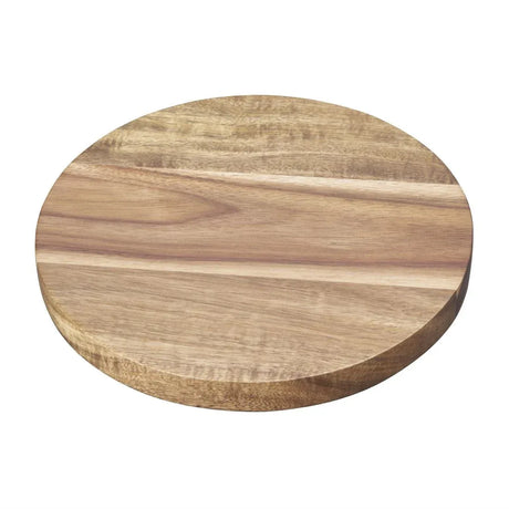 FT611 Olympia Acacia Round Plates 200(D)mm - JD Catering Equipment Solutions Ltd