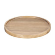 FT612 Olympia Acacia Round Plates 250(D)mm JD Catering Equipment Solutions Ltd