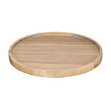 FT612 Olympia Acacia Round Plates 250(D)mm JD Catering Equipment Solutions Ltd