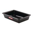 FT615 Araven Deep Food Tray Black 2Ltr JD Catering Equipment Solutions Ltd