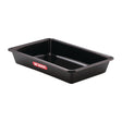 FT617 Araven Deep Food Tray Black 5Ltr JD Catering Equipment Solutions Ltd