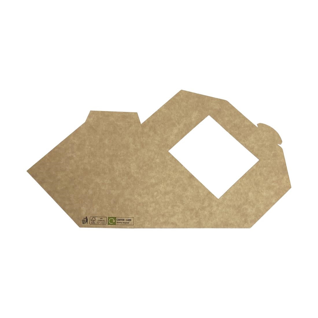 FT651 Fiesta Recyclable Deep Sandwich Wedge with PET Window 75mm (Pack of 500) JD Catering Equipment Solutions Ltd