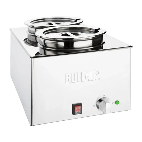 FT695 Buffalo Bain Marie with Round Pots - JD Catering Equipment Solutions Ltd