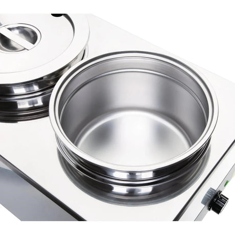 FT695 Buffalo Bain Marie with Round Pots - JD Catering Equipment Solutions Ltd
