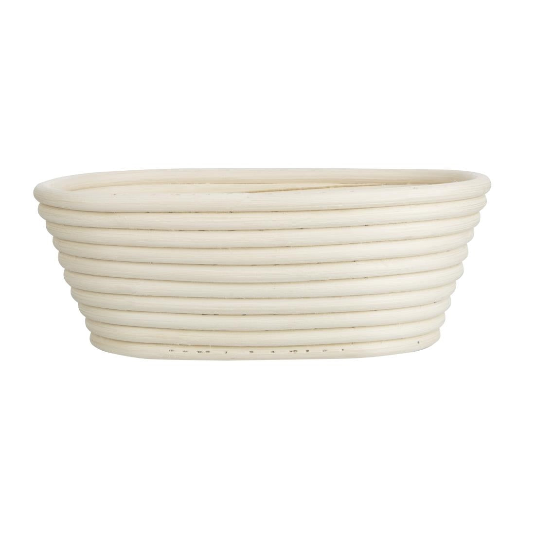 FT837 Vogue Rattan Proving Basket Oval 210x150x80mm JD Catering Equipment Solutions Ltd