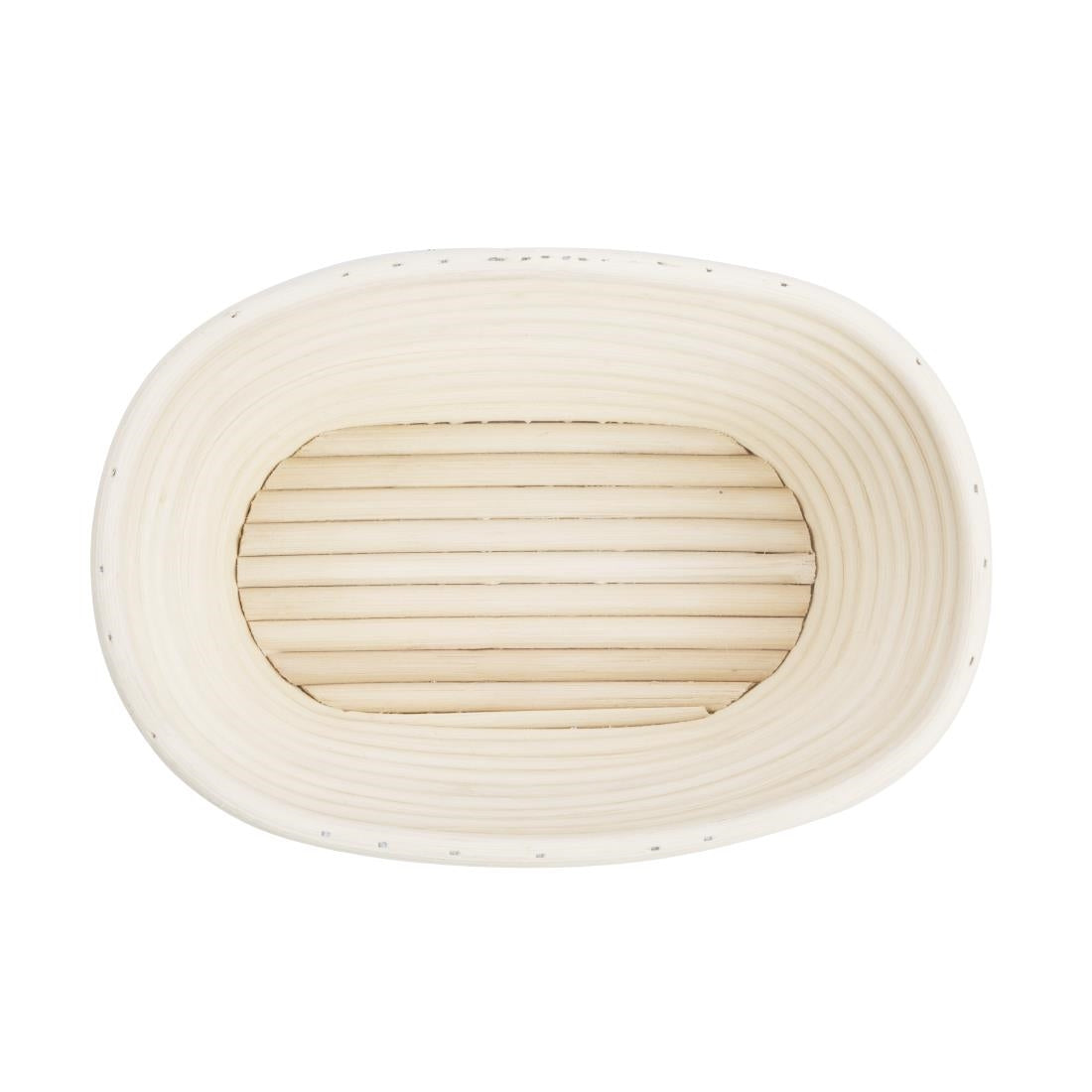 FT837 Vogue Rattan Proving Basket Oval 210x150x80mm JD Catering Equipment Solutions Ltd