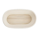 FT838 Vogue Rattan Proving Basket Oval 250x150x80mm JD Catering Equipment Solutions Ltd