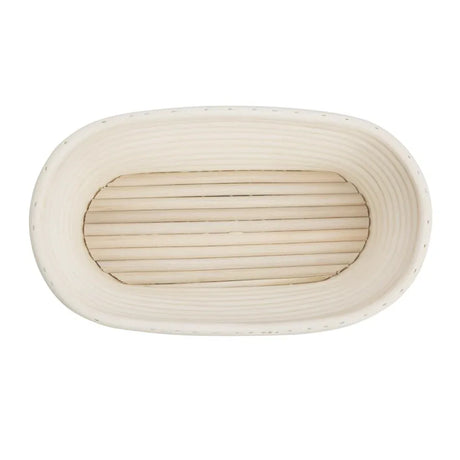FT838 Vogue Rattan Proving Basket Oval 250x150x80mm - JD Catering Equipment Solutions Ltd
