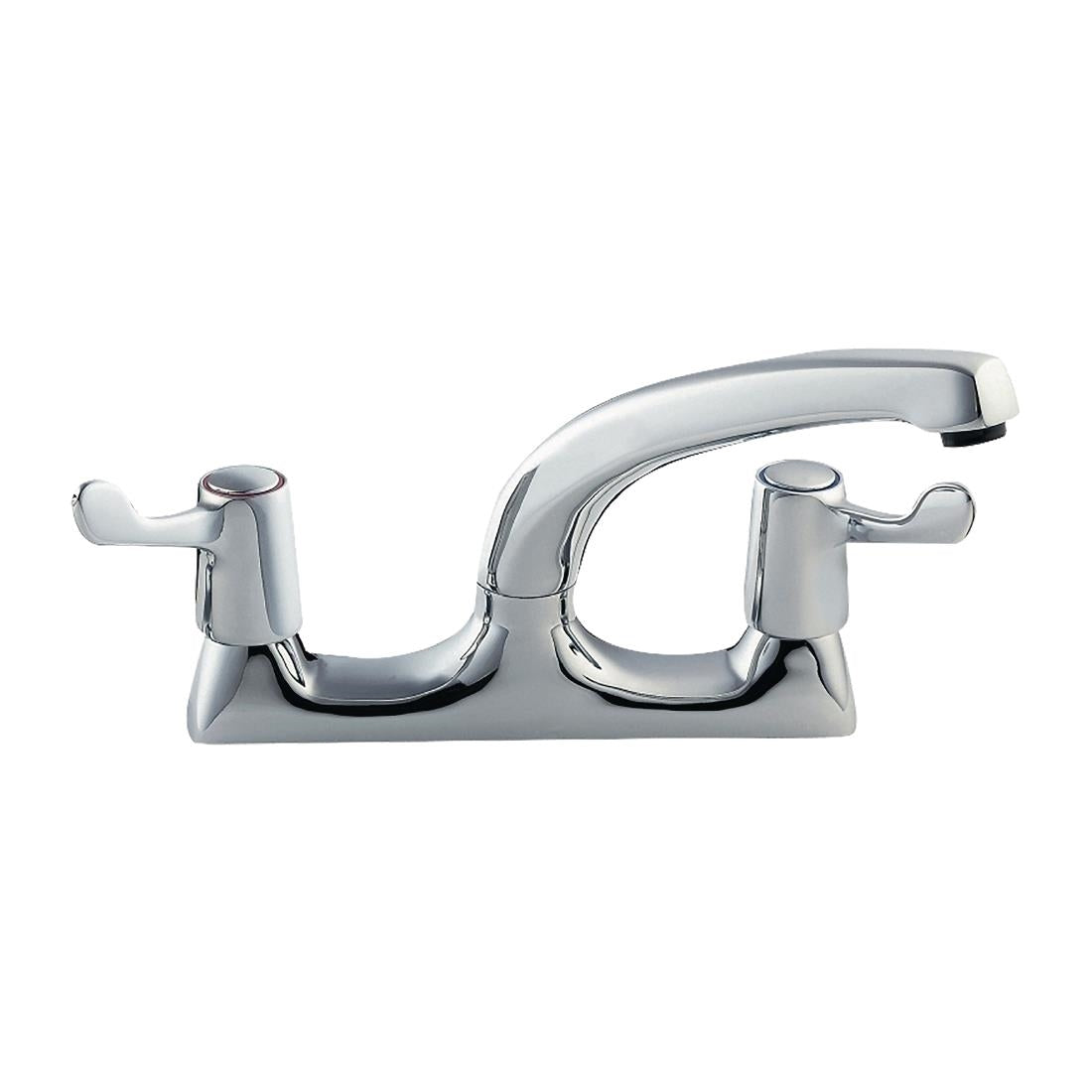FT868 KWC DVS Deck Mounted Mixer Tap With Levers JD Catering Equipment Solutions Ltd