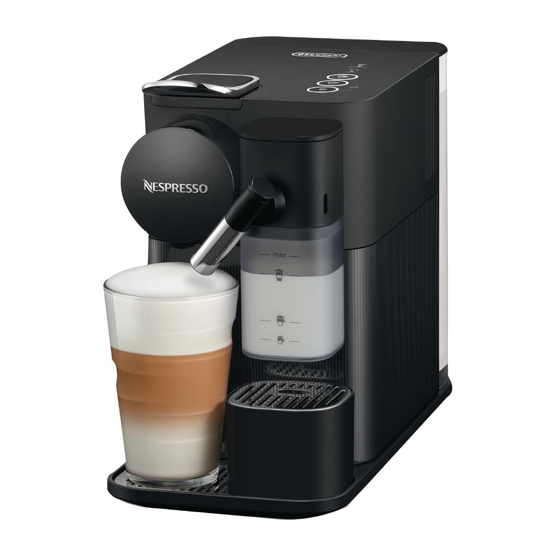 FT896 DeLonghi Nespresso Lattissima One Coffee Machine Black JD Catering Equipment Solutions Ltd