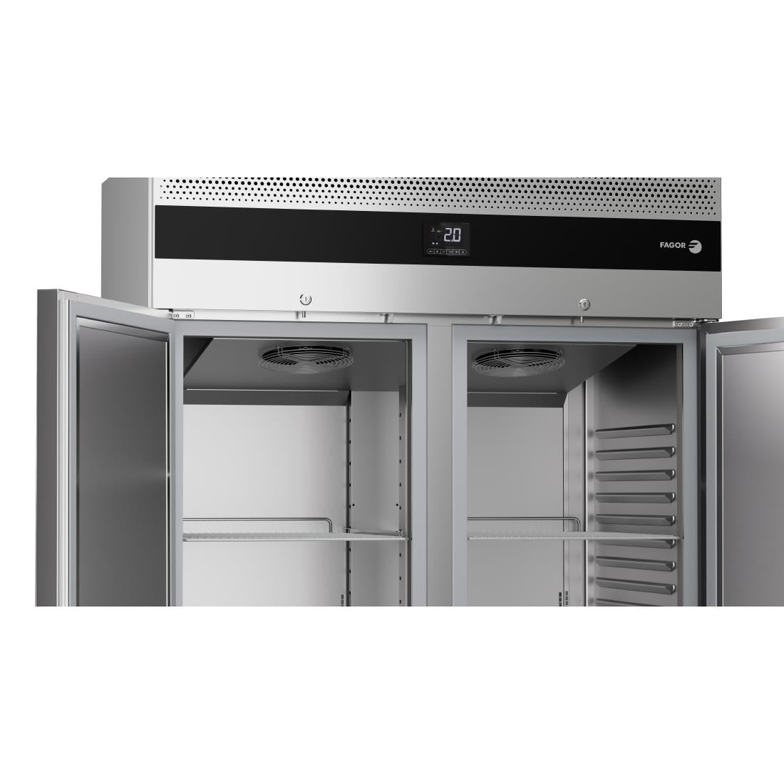 FU002 Fagor Advance Gastronorm Upright Cabinet Fridge 2 Door AUP-22G JD Catering Equipment Solutions Ltd