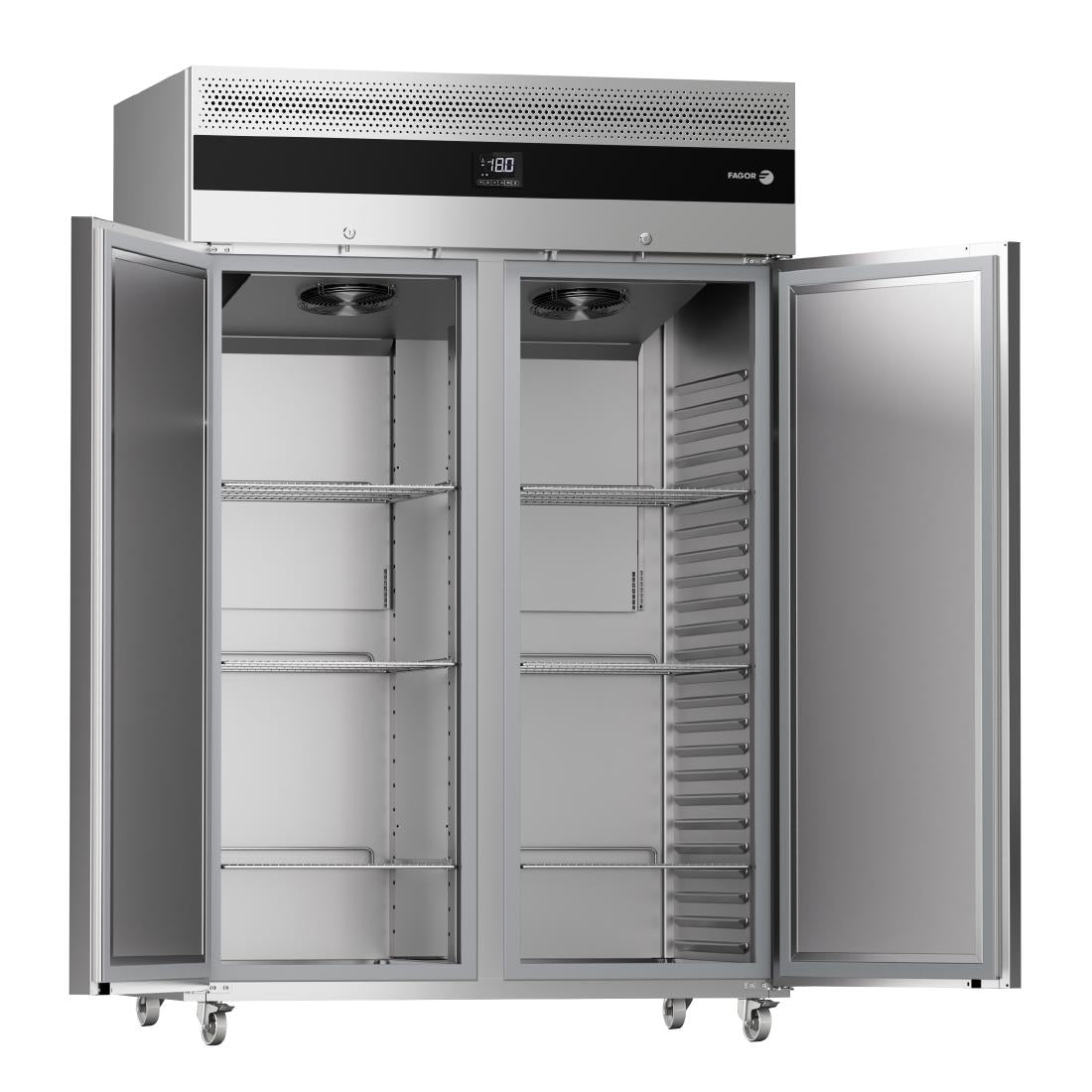 FU004 Fagor Advance Gastronorm Upright Cabinet Freezer 2 Door AUN-22G JD Catering Equipment Solutions Ltd