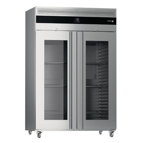 FU006 Fagor Advance Gastronorm Upright Cabinet Display Fridge 2 Door AUP-22G GD JD Catering Equipment Solutions Ltd